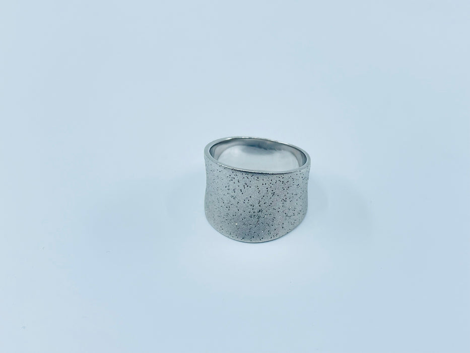 Sterling Silver 15x8mm Ring