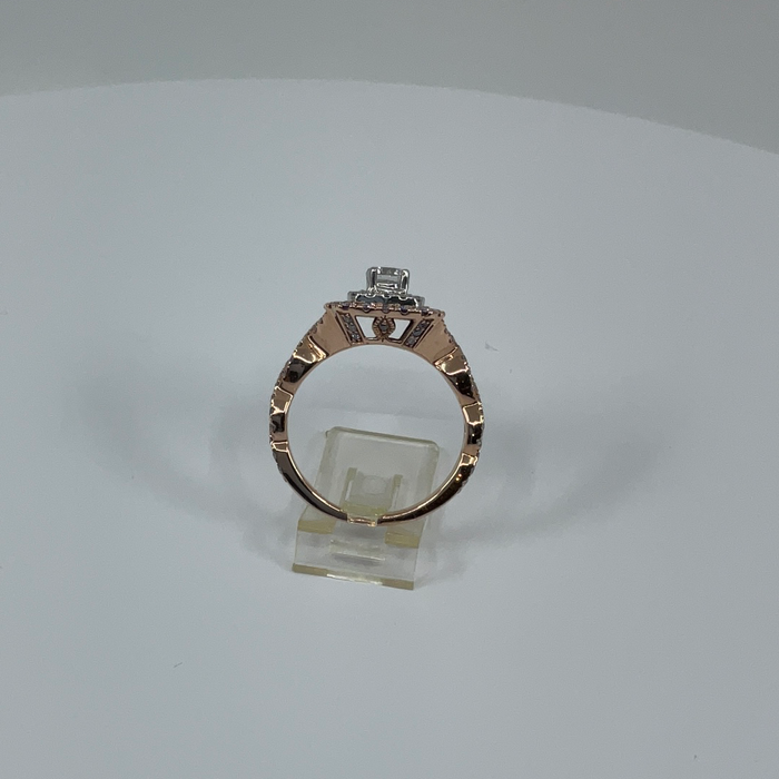 14kt Rose Gold 1.43ctw Diamond Engagement Ring